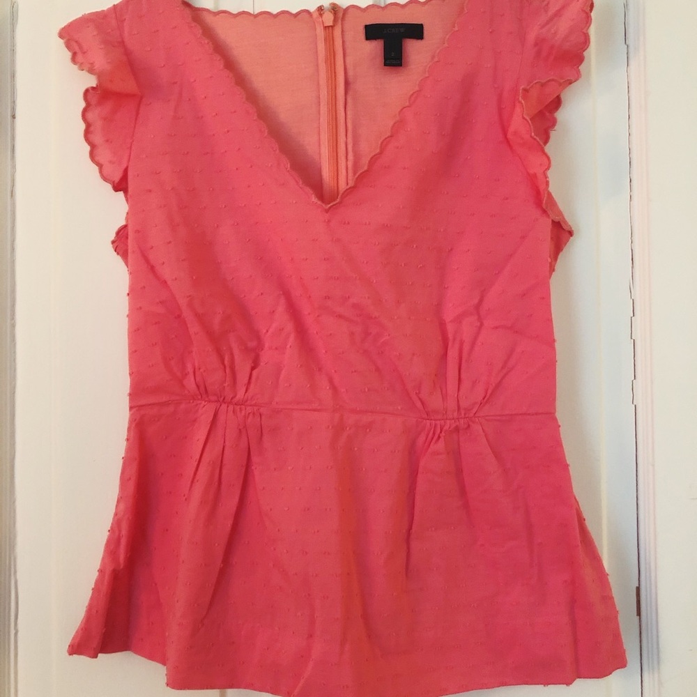 Flirty pink top